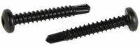 8-18 X 3/4 SQ FLAT SDS ZINC PT.#18 BLACK